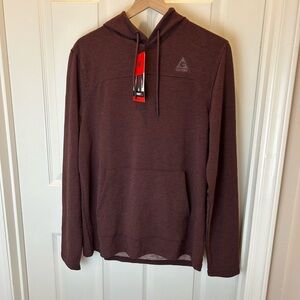 GERRY ACTIVEWEAR HOODIE MENS SIZE MEDIUM MAROON SPORT NWT